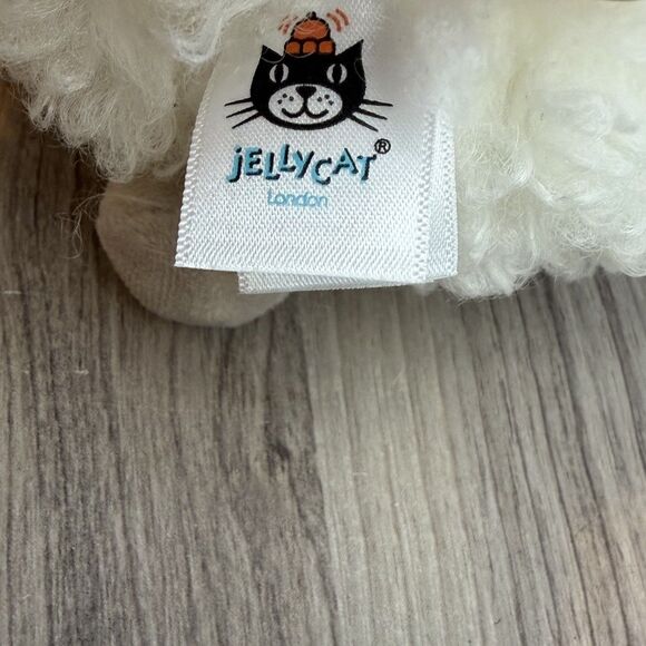 Jellycat London Small Cream Rolbie Sheep Plush Stuffed Animal Soft With Tags - Picture 8 of 11